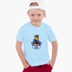 Детская футболка Щенячий патруль (PAW Patrol) (25186-1610) 134-140 см Хлопок Голубой - изображение 3