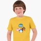 Детская футболка Робокар Поли (Robocar Poli) (25186-1617) 146-152 см Хлопок Желтый - изображение 1
