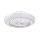 Біла люстра вентилятор WBL-74/36W*2 WH - изображение 1