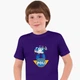Детская футболка Робокар Поли (Robocar Poli) (25186-1620) 104-110 см Хлопок Фиолетовый - изображение 1