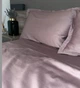 Постельное бельё Premium MLS сатин Двуспальный комплект 180*220/50*70 орхидея - изображение 1