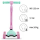 Самокат Kidwell Jax mint/pink - зображення 4