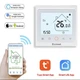 Wi-Fi терморегулятор Ecoset PWT 002 сенсорный программируемый для теплого пола (белый) Tuya Smart - изображение 2