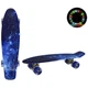 Скейт Пенни борд Penny board со светящимися колесами для детей и подростков RL SC20416 - изображение 1