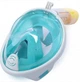 Маска для снорклинга и подводного плавания (дайвинга) Tribord Easy breath Размер L-XL (Бирюза) - изображение 4