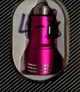 Зарядное устройство от прикуривателя на 2 выхода Usb Pink - изображение 2