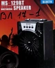 Портативная Акустическая система Портативное радио (USB / SD /FM) MS-130 Blue - изображение 4