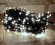 Гирлянда Бахрома 320 Led (белый кабель) Белая (7м) - изображение 2