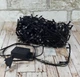 Гирлянда Бахрома на 100 Led (черный кабель) Синяя (3м) - изображение 1