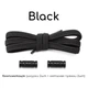 Плоскі шнурки FASTLACES T33-6C Black - зображення 1