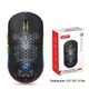Мышь беспроводная игровая HYSJ Т90 с аккумулятором и подсветкой 2,4G+Bluetooth - изображение 11