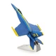 Металевий конструктор 3Д Metal Earth Iconx - Blue Angels F/A-18 Super Hornet, ICX212 - зображення 3