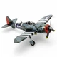 Металлический конструктор 3Д Metal Earth - P-47 Thunderbolt, ME1002 - изображение 4