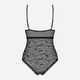 Body erotyczne Obsessive 818-TED-1 XS/S Czarny (5901688238486) - obraz 6