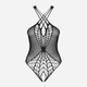 Body erotyczne Obsessive B118 S/M/L Czarny (5901688222706) - obraz 5