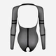 Body erotyczne Obsessive B137 S/M/L Czarny (5901688238103) - obraz 6
