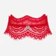 Erotyczny choker Obsessive Bergamore One Size Czerwony (5901688239896) - obraz 1