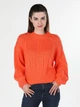 Джемпер женский Colin's CL1061089BOR L Burnt Orange (8683197435521) - изображение 4