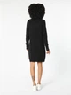 Платье миди осеннее женское Colin's CL1061449BLK S Black (8683197436856) - изображение 2