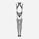 Kombinezon erotyczny Obsessive G327 S/M/L Czarny (5901688238899) - obraz 6