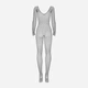 Kombinezon erotyczny Obsessive N109 S/M/L Czarny (5901688202647) - obraz 4