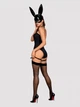 Kostium erotyczny Obsessive Bunny L/XL Czarny (5901688227015) - obraz 4