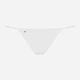 Erotyczne stringi Obsessive Luiza S/M White (5900308555392) - obraz 5