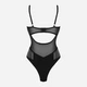 Body erotyczne Obsessive Milladis XL/2XL Black (5901688250051) - obraz 6
