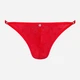 Erotyczne stringi Obsessive One Size Czerwone (5901688238844) - obraz 5