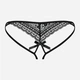 Majtki erotyczne stringi Obsessive Picantina L/XL Black (5901688208601) - obraz 6