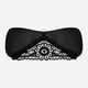 Maska erotyczna Obsessive Satinia One Size Black (5901688210567) - obraz 3