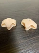 Силіконова міжпальцева перегородка великого та вказівного пальця Hallux Valgus Beige - изображение 5