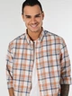 Рубашка хлопковая мужская Colin's CL1063185SOR S Soft Orange (8683197580375) - изображение 5