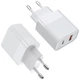 Быстрая зарядка для смартфона USB/Type-C GS-W30A0933 (быстрая зарядка), 30W - изображение 8