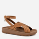 Sandały damskie skórzane Fantasy Sandals Emilia S334 36 Brązowe (5207200165286) - obraz 1