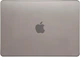 Пластиковая накладка (верх и низ) HardShell Matte Case для Apple MacBook Air 13.6" M2 A2681 2022 Grey [82009] - изображение 3