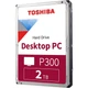 Жесткий диск 3.5" Toshiba P300 2TB SATA 64MB (HDWD120EZSTA) [81200] - изображение 2