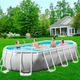 Бассейн каркасный Intex 503 x 274 x 122 см (5 678 л/ч, лестница, тент, подстилка) насос-фильтр, скиммер 26796 NP - изображение 3