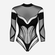 Body erotyczne Obsessive B135 S/M/L Czarny (5901688238066) - obraz 5