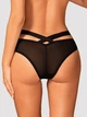 Majtki erotyczne brazylijskie Obsessive Brasica XS/S Black (5901688250440) - obraz 2