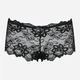Еротичні трусики-шорти Obsessive Idillia S/M Чорні (5900308558980) - зображення 5