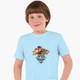Детская футболка Щенячий патруль (PAW Patrol) (25186-1607) 146-152 см Хлопок Голубой - изображение 1