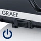 Точилка для ножей электрическая Graef CX125 Черный 75 Вт с алмазными дисками - изображение 2