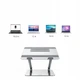 Подставка для ноутбука Nillkin ProDesk 11" - 17" Серебристый + регулировка высоты - изображение 7