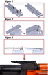 Планка-цілик Picatinny для АК (АК-47, АКМ, АК-74, Сайга, Маяк, Форт, СКС) - зображення 6