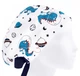 Медицинская шапочка женская HeadwearUniverse универсальная принт Динозавры космонавты - изображение 1