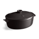 Гусятниця Emile Henry Flame 6 л з кришкою чорна (794560) - зображення 1