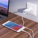 Мережевий зарядний пристрій Hoco C88A Star Round Dual Port Charger 2USB 2.4A White - зображення 4
