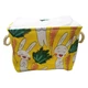 Кошик для іграшок із тканини Bambi CLR619 S з ручками, Зайчик 35х25 см (CLR619 Yellow-RT) - зображення 2