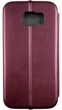 Чохол-книжка Elegant на Samsung Galaxy S6 бордовий - зображення 2